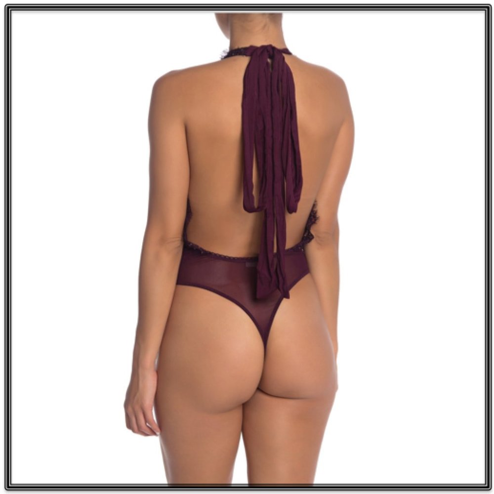 (Lot of 3) Free People SHOWOFF LACE BODYSUIT - NWT - Picture 3 of 7